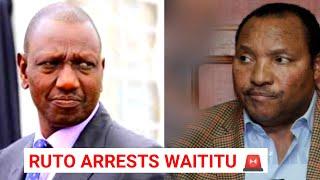 PANICKED RUTO GOES FOR WAITITU- UTAFUNGA MDOMO WEWE‼️