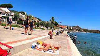 Özdere Çukuraltı Plajı -  Beach of Özdere in Menderes  Izmir Türkiye