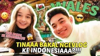 Tina Bilang Mau NgeVlog Ke Indonesia  LETS GOOOO  - Ome.TV RealLife