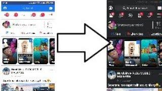 Cara Mengubah Tampilan facebook Menjadi Dark Mode