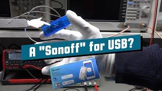 #317 A new cheap Wi-Fi-USB Switch. Test and tasmotizing Sinilink Tasmotizer