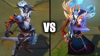 High Noon Yone vs Dawnbringer Yone Legendary Skins Comparison League of Legends