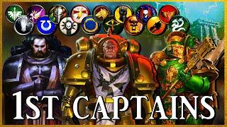 FIRST CAPTAINS - Legion Exemplars  Warhammer 40k Lore