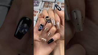 Cat’s eye style nails #nails #nailtutorial #naillover #nailstyle #pressonnails #fakenails #pressons