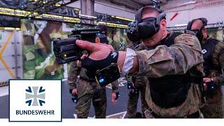 Feldjäger testen VIRTUAL REALITY für Häuserkampf 2022  Bundeswehr