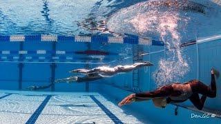 Freediving. Dynamic apnea without fins DNF 205 m national record. Alexander Bubenchikov