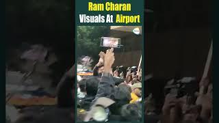 Ram Charan Visuals At Airport   Ram Charan  YbrantTv