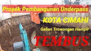 Proyek Pembangunan Underpass Cimahi Terkini