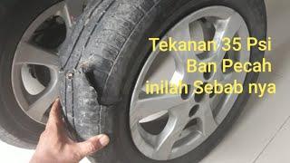 Bahaya Tekanan Ban 35 Psi