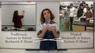 Showing the Differences between a Traditional and a Flipped Classroom