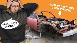 I find MULTIPLE HOLES In My Rust-Free MX-5 Routine Rust Prevention Turns Into A Full Rebuild