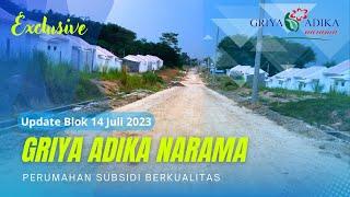 Update Blok Perumahan Griya Adika Narama  Perumahan Subsidi Berkualitas  Gunung Sindur Bogor