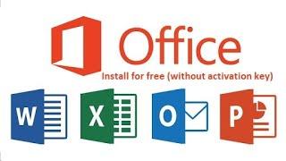How to install Microsoft Office for free without product key