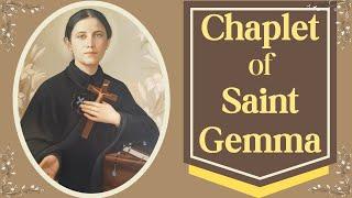 Chaplet of St Gemma Galgani  The Daughter of the Passion of Christ