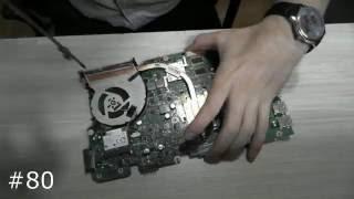 Полная разборка ноутбука Asus X555LN. Техобслуживание замена элементов ремонт Asus X555LN