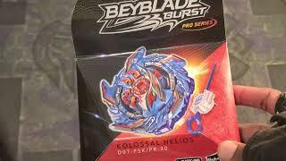 LAST PRO SERIES BEY? NEW BEYBLADE BURST PRO SERIES KOLLOSAL HELIOS UNBOXING