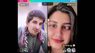 Qalil kalandar and huda new funny live video  Pashto new gap aw shap