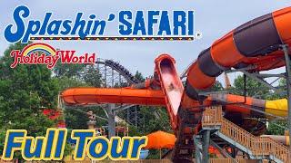 Splashin Safari at Holiday World  Full Tour  August 2022