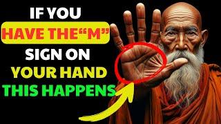 DONT SKIP Having the Letter ”M” on the palm of your hand means this  Buddhist Teachings