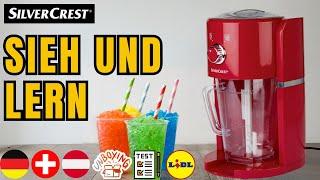 SLUSH-EIS MASCHINE SilverCrest SSM 30 A1 DEUTSCHLAND DEUTSCH  SWITZERLAND  AUSTRIA LIDL