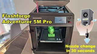 Flashforge Adventurer 5M Pro full review