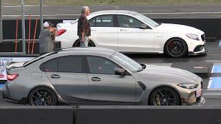 2024 BMW m3 vs AMG Mercedes