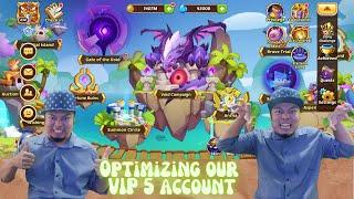 Idle heroes - Vip 5 optimizations