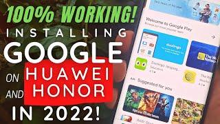 How to install Google on HuaweiHonor phones in 2022? No flashing needed