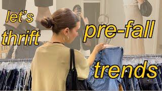 thrift with me for end of summerpre-fall trends thrift haul at the end 