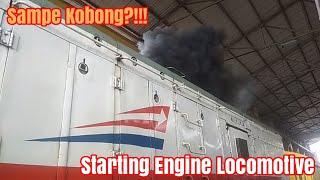 STARTING ENGINE LOCOMOTIVE‼️SAMPE KOBONG⁉️