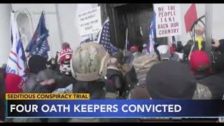 4 more Oath Keepers militia members found guilty of seditious conspiracy for Jan. 6 riot