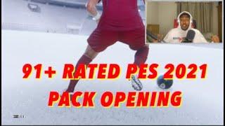 91+ IN LAST PACK OPENING PES 2021 PACK OPENING PS5