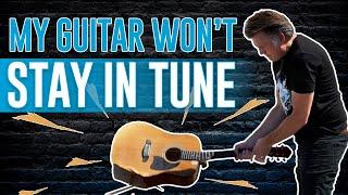 How to Fix Guitar with Tuning Problems