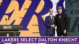 Lakers Select Dalton Knecht  Potential Steal Of The Draft?  Whats Next For The LakeShow?