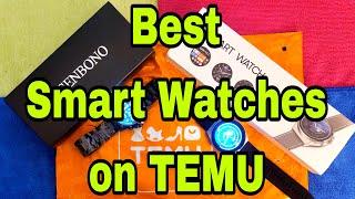 Smartwatches from TEMU Compared  Senbono vs LIGE