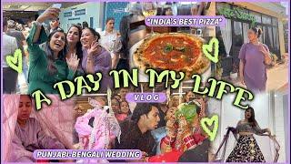 I ate Indias #1 PizzaMeeting New Influencers LAST wedding of the season  Vlog  ThatQuirkyMiss