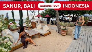 SANUR BALI today  Sanur beach Bali WALKING tour  Bali 2024 Indonesia