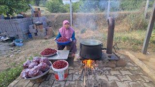 KAS AĞRILARI DİNDİREN KAN BASINCINI DÜŞÜREN BAĞIŞIKLIK GÜÇLENDİREN KIŞ İÇECEĞİ EVDE DOĞAL VİŞNE SUYU