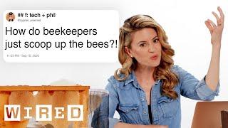 Beekeeper Answers Bee Questions From Twitter  Tech Support  WIRED