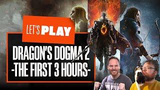 Lets Play Dragons Dogma 2 PS5 Gameplay - THE FIRST THREE HOURS ft.@MrVg247 