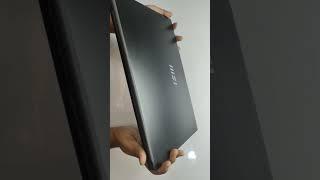 Unboxing Of Msi Modern 15 B12h Laptop #msi #shorts