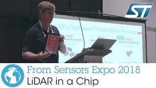 Sensors Expo 2018 LiDAR in a Chip ST FlightSense™