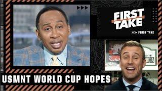 Stephen A. Smith & Taylor Twellman ANIMATED in USMNT debate   First Take