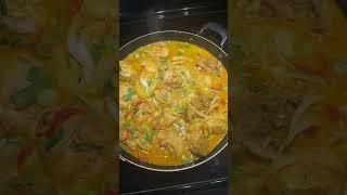 Jamaican curry chicken #cooking