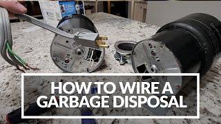 How to Wire a Garbage Disposal and Removing the Garbage Disposal Plug