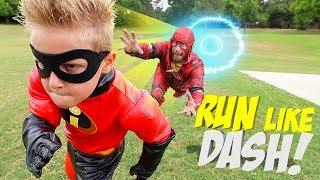 Dash Meets Future Little Flash The Incredibles 2 Gear Test K-City