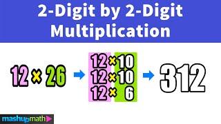 2 Digit by 2 Digit Multiplication Practice