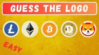 Crypto Currency LOGO  EASY 5 Seconds Quiz  Cryptocurrency LOGO Game  NFT