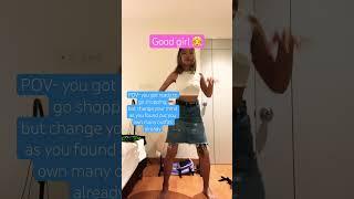 Good girl stop over spending money  #viral #shortvideo #dance #cute