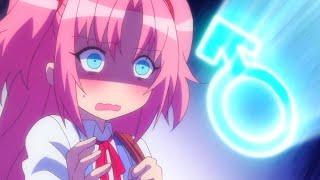 Recation after knowing gender that its a male  Gender trap in anime funny moments  anime trap